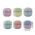 HGYCPP Mini Box Candy Canister Portable Candy Container Round Sealed