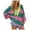 Hot Pink, variant on Utoimkio Oversized Color Block Sweatshirt for Women Half Zip Loose Fit Pullover Shirt Casual Long Sleeve Sweatshirts Fall Outfits Clothes