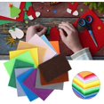 thumbnail image 4 of Hojas de Fieltro, 80 Piezas de Tela de Fieltro, Material Decorativo para Manualidades, Suministros para Manualidades, 40 Colores, 4 of 4