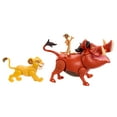 thumbnail image 6 of Disney The Lion King Storytellers Pack of 3 Action Figures, Authentic Posable Hakuna Matata, 6 of 6