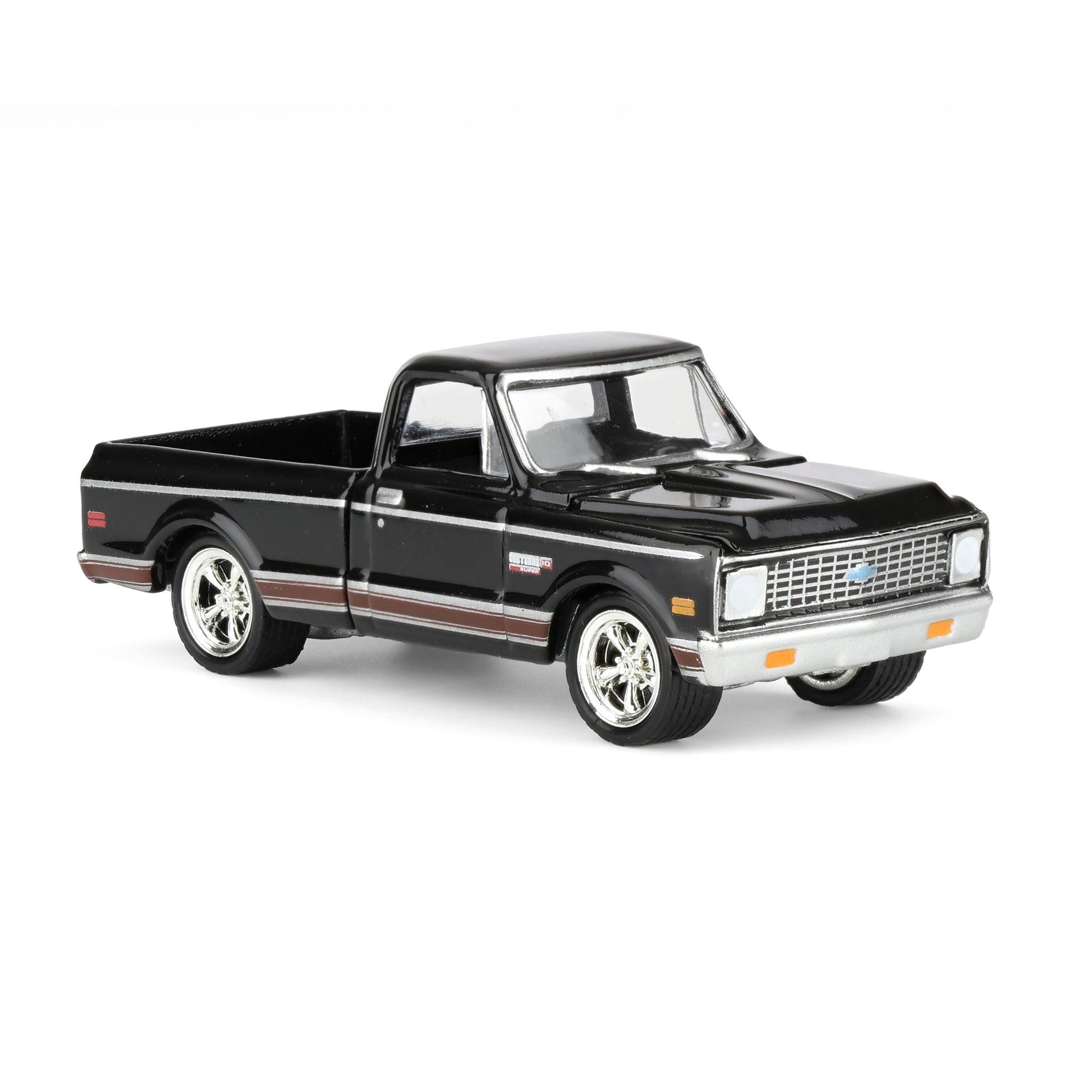 1972 Chevrolet Cheyenne C10 Short Bed Pickup Truck Black 