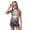 Sea Axolotl, variant on POLERO Big Girls Bathing Suits Set Tankini Two Piece with Boyshorts Removable Pads Candy Ice Cream Print Sun Protection Beach