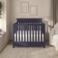 thumbnail image 4 of Dream On Me Harbor 4-in-1 Convertible Mini Crib in Navy, Greenguard Gold Certified, 4 of 10