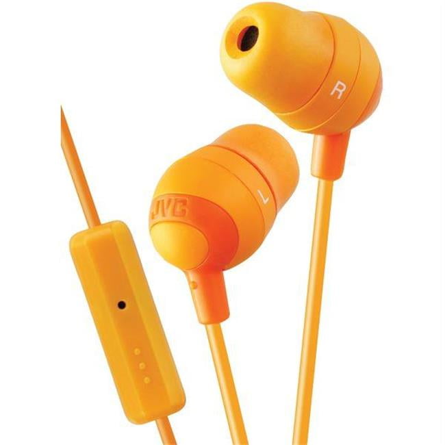 Marshmallow Innerear Earbuds With Microphone & Remote orange
