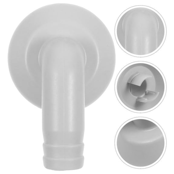 HOMEMAXS 5 Pcs Conditioner Vent Hose Ac Hose Coupler 6.9x4x2.9CM