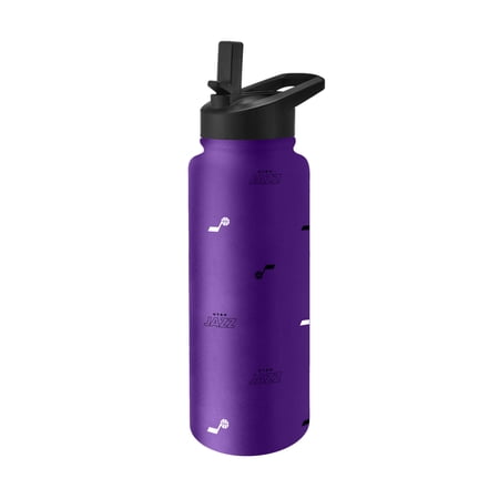 Logo Brands Utah Jazz 34oz. Steep and Repeat Quencher Bottle