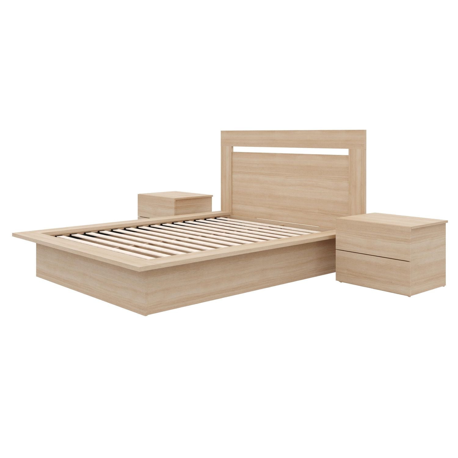 Nexera Malibu Ensemble de chambre à coucher 4 pièces