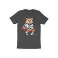 thumbnail image 6 of Funny Football Soccer Mom Bear Gift for Mommy Mother Women T-Shirt Football Soccer Bear Mama Birthday Holiday Present Men Women Kids Tshirt, 6 of 10