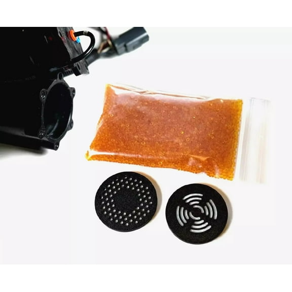 AIR COMPRESSOR DRYER FILTRATION REPAIR KIT COMPATIBLE WITH LAND ROVER RANGE ROVER L322 FULL SIZE 2006-2009 EQUIPPED WITH DUNLOP TYPE AIR RIDE SUSPENSION COMPRESSOR, PART # VUB504700DUNLOP/FILTER