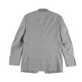 thumbnail image 2 of bar III Chaqueta tipo blazer jaspeada con dos botones para hombre, gris, 38 Regular, 2 of 2