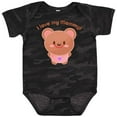 thumbnail image 3 of Inktastic I Love My Mommy- cute baby bear Boys or Girls Baby Bodysuit, 3 of 5