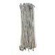 thumbnail image 5 of 100x Ataduras para cercas de malla ciclónica Herramientas de fijación Metal resistente a la corrosión Ligero Conexión de malla 22 cm, 5 of 8