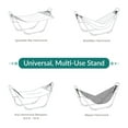 thumbnail image 3 of Sunnydaze 550 lb Powder-Coated Steel Universal Hammock Stand - Green, 3 of 16