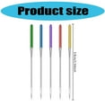 thumbnail image 4 of Ysmooiuy 5Pcs Sewing Machine Needle Colorful Stainless Steel Needle Regular Point Machine Needle for Sewing Machine Accessories, 4 of 8