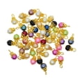 thumbnail image 2 of 50 Unidades De Color Surtido De De Filigrana Flor Cap Decorativo Charms Colgantes Joyas Hallazgos Para DIY Artesanía Adorno Hecho Gloria Colgantes de encantos de fabricación de joyas, 2 of 9