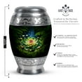 thumbnail image 2 of YATHABHISA Cat Adult Cremation Funeral Urn for Human Ashes, Keepsake Memorial Gift for Father & Mother, Beautiful Handcrafted Small Urns for Ash, Combo, 1 Large 10 Inch & 2 Mini 3 Inch, 2 of 2