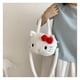 thumbnail image 3 of BoTu KT-Bolsa de peluche de gato para niña, juguetes de peluche Kawaii Sanrio, bolso de hombro negro de Hello Kitty, mochila Messenger Plushies, bolsa de almacenamiento, 3 of 4