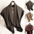 thumbnail image 2 of Châle Col Amical pour la Peau Imprimé Forme Carrée Fine Style Rétro Foulard de Cou Usage Quotidien Foulard, 2 of 7