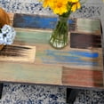 thumbnail image 5 of Greenage Reclaimed Wood End Table, 13" x 22" x 20" H, Brick Rectangle, 5 of 12