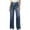 *Navy, variant on ClodeEU Wide Leg Jeans For Woman ,High Waisted Baggy Jeans with Drawstring,Straight Leg Jean Stretchy Denim Pants Light Blue,Womens Plus XL