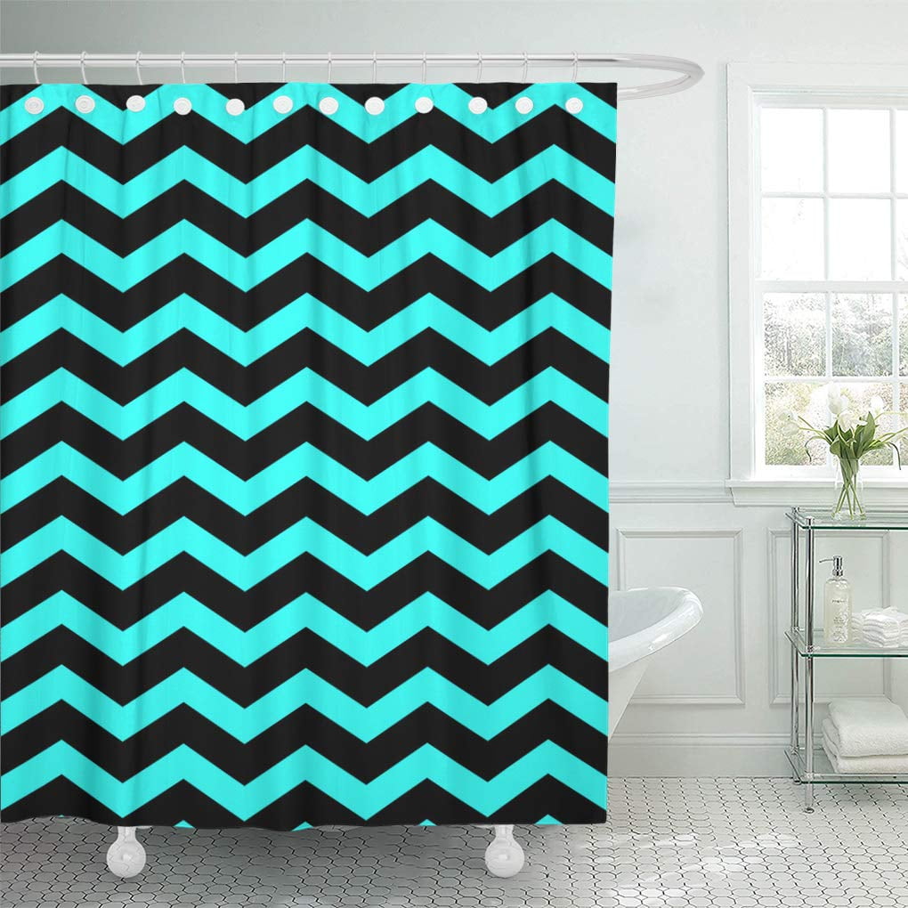 Suttom Black And Teal Aqua Blue Chevron Pattern Texture Zig Zag Shower Curtain 66x72 Inch Walmartcom Walmartcom Suttom Black And Teal Aqua Blue Chevron Pattern Texture Zig Zag Shower Curtain 66x72 Inch Walmartcom Walmartcom