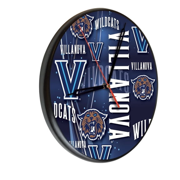 Villanova University 13" Solid Wood Clock