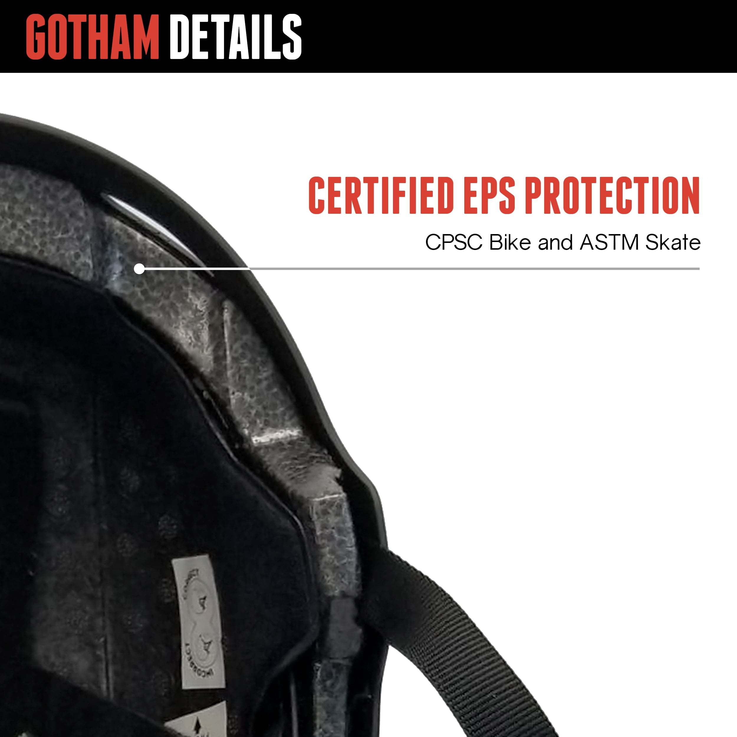 Triple Eight Gotham Dual Certified Skateboard and Bike Helmet, Black Matte, Small / Medium