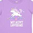 thumbnail image 4 of Inktastic My Aunt Loves Me Unicorn Girls Toddler T-Shirt, 4 of 5
