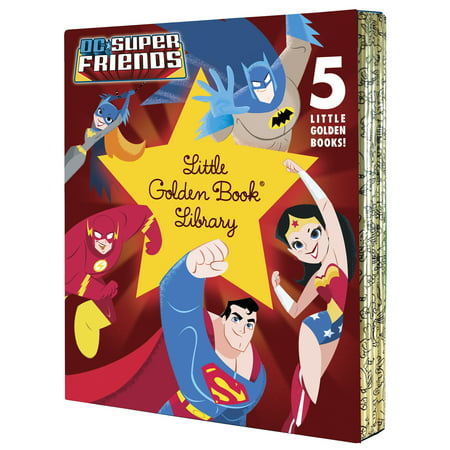 DC Super Friends Little Golden Book Library (DC Super