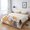 Light Brown Light Gray Light Yellow, variant on 4 Pieces Duvet Cover Queen Bedding Sets Cartoon Pet Cat for Bedroom Decor,Ultra Soft Luxury Comforter Cover Set with Bed Sheet and Decorative Pillow Shams Funny Cute Kitty