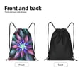 thumbnail image 5 of Kdxio Colored Abstract Print Drawstring Backpack Bag,Waterproof Draw String Back Sack, Gym Drawstring Bags Swim Bag For Unisex, 5 of 9