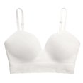 thumbnail image 4 of XFHLMJFF Bras for Women Seamless Bralette Support Lift Solid Color Wirefree No Underwire Everyday Bra, 4 of 7