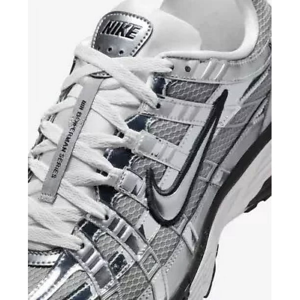 Nike P-6000 Metallic Silver/Sail/Black/Metallic Silver