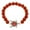 Red Agate, variant on Turtle Crystal Lucky Charm Natural Gemstone Bracelet