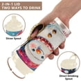 thumbnail image 4 of BZSMCE Coffe Bottles Stainless Steel Water Bottle With Fasshion Merry Christmas Snowman Printed, 4 of 8