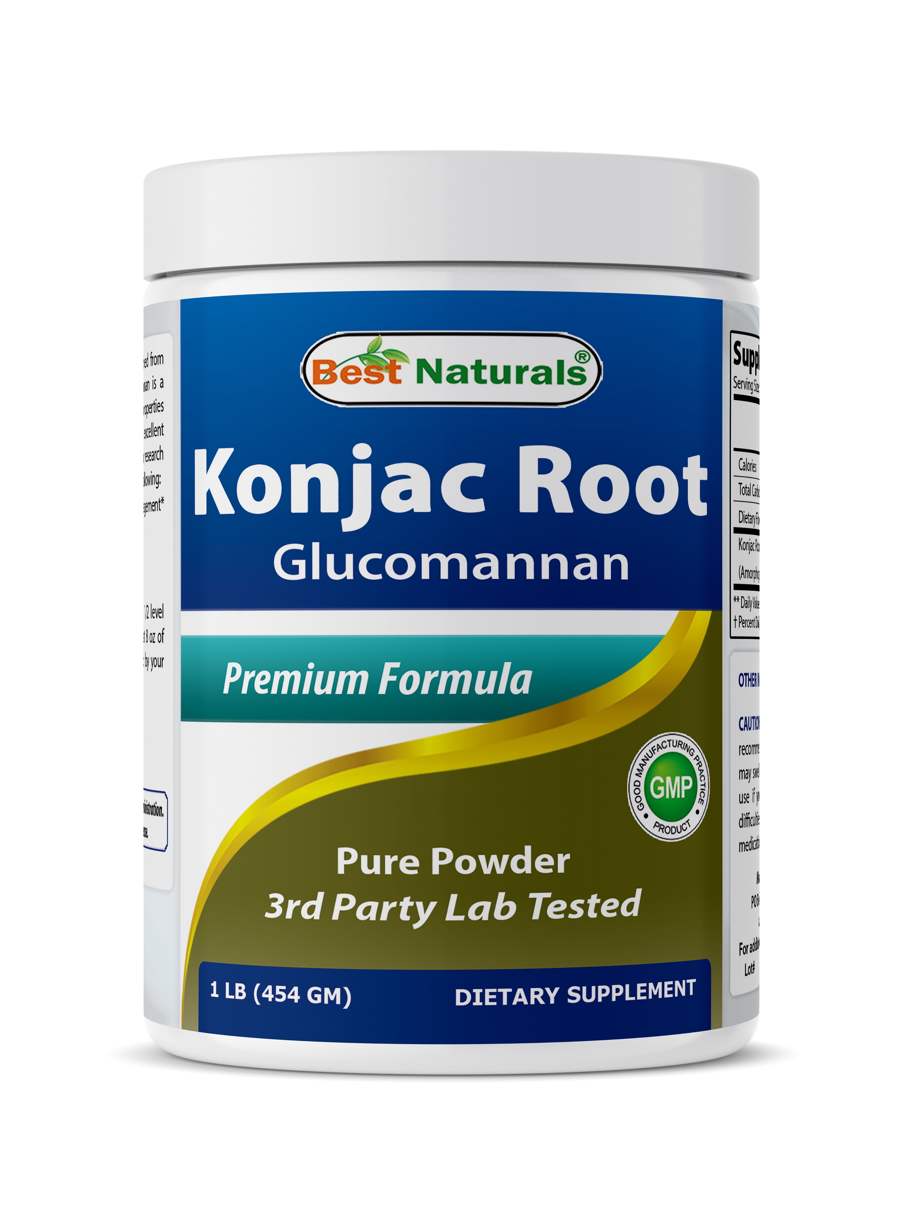 Best Naturals Konjac Root Weight Management Supplement, 2,000 mg 1 lb