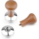 thumbnail image 3 of Coffee Tamper, 51mm Wooden Handle Tamper, Stainless Steel Coffee Stamp, Espresso Tamper, Sturdy and Durable, Barista Style - Dark Brown, 3 of 5