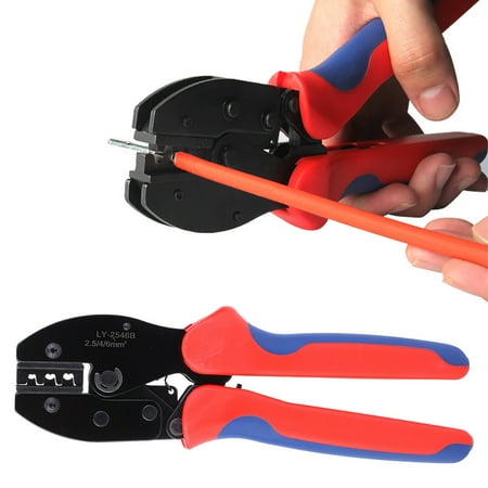 

FTVOGUE Hand Tool Photovoltaic Crimping Plier MC4 Photovoltaic Crimping Plier Set Portable Terminal Crimper Hand Tool 2.5-4-6mm²