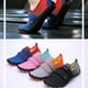thumbnail image 5 of Jumpingount Zapatos de agua transpirables para caminar en la playa, zapatillas de deporte para caminar en cuclillas, zapatillas deportivas a prueba Calzado Rosa Talla 36, 5 of 6