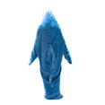 thumbnail image 4 of Pijamas de tiburón de dibujos animados, saco de dormir con capucha, manta de franela cálida, pijamas, disfraz de Halloween, ropa de dormir, mono, 4 of 4