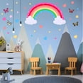 thumbnail image 4 of LAMIRO Rainbow Wall Decals Removable Star Butterfly Heart Wall Sticker Rainbow Wall Decals Butterfly Decor(34 Count), 4 of 7