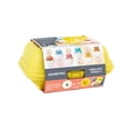 thumbnail image 2 of Decoraciones de Pascua, adornos de Pascua, regalos de Pascua, 6 piezas de juguetes de plástico para bebés, educación temprana, simulación de formas retorcidas, verduras a juego, Kinder Joy, 2 of 6