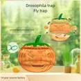 thumbnail image 2 of Home Kitchen Non-Toxic Bee Pumpkin Shaped Fruit Fly Catcher Pest Control Supplies New Pumpkin Light Shape Fruit Fly Bug Traps, 2 of 7