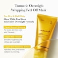 thumbnail image 3 of Mascarilla exfoliante para envolver toda la noche, medicube, cúrcuma, 75 ml, 3 of 9