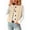 Beige vest, variant on Hilenly Women's Fleece Vest Sleeveless Sherpa Jacket Button Down Fuzzy Warm Outerwear Vests