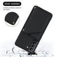 thumbnail image 3 of For Samsung Galaxy S21+ 5G Skin Feel PU + TPU + PC Back Cover Shockproof Case with Card Slots & &, 3 of 8
