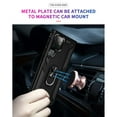 thumbnail image 3 of Feishell Hybrid Armor Phone Case for Samsung Galaxy S25 Ultra,Military Grade Shockproof 360 Rotatable Metal Ring Holder Kickstand Support Magnetic Car Mount Dual Layer Protective Phone Cover,Black, 3 of 7