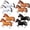 8 Horse, variant on NCQ 4 Pack Walking Cat Animal Balloons for Kids Birthday Party Pet Theme Decorations
