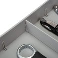 thumbnail image 4 of Kitchen Details Organisateur de Tiroirs Réglables 15021&44; Gris, 4 of 5