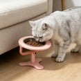 thumbnail image 4 of Pet Feeding Bowl Adjustable Height Angled Design Non Slip Base for Cats and Small Dogs, 4 of 6